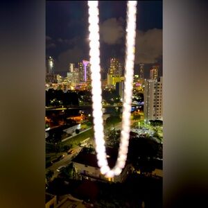 Moissanite Chain 14k White Gold